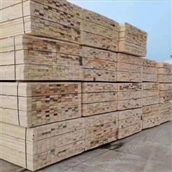 亿展木业 木理优美 强度佳 耐久性高 钉着力强 进口木方定制