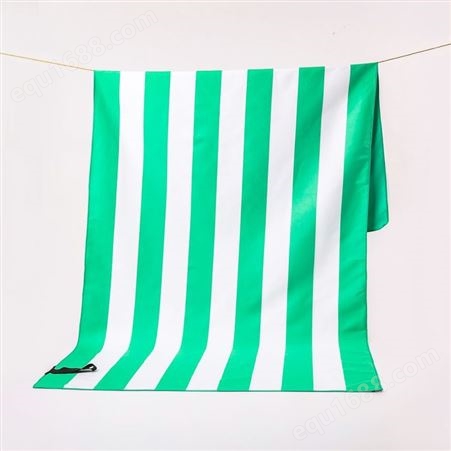 超细纤维沙滩巾 海边度假盖毯 双面绒速干巾 欧美外贸海滩巾